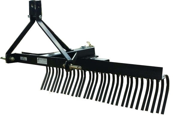 4' J Bar Landscape Rock Rake | Ivey's Equipment